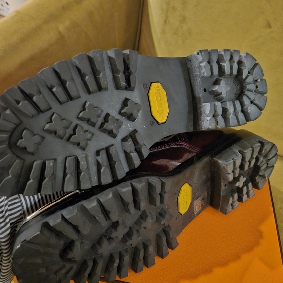 Alexander Wang Kennah Burgundy Boots - Picture 6 of 9